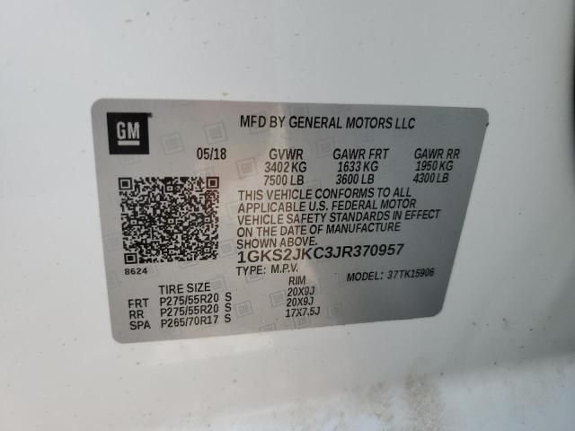 2018 GMC Yukon XL K1500 SLT