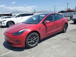 Salvage cars for sale from Copart Sun Valley, CA: 2023 Tesla Model 3