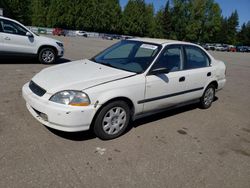 Salvage cars for sale from Copart Arlington, WA: 1998 Honda Civic LX