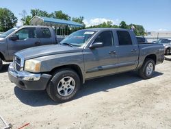 Dodge Dakota Quad slt Vehiculos salvage en venta: 2005 Dodge Dakota Quad SLT