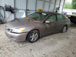Salvage cars for sale from Copart Midway, FL: 2006 Honda Accord EX