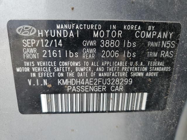 2015 Hyundai Elantra SE