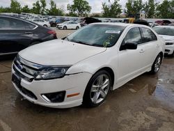 Salvage cars for sale at Bridgeton, MO auction: 2012 Ford Fusion Sport