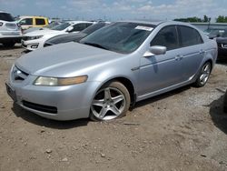 Salvage cars for sale at Chicago Heights, IL auction: 2004 Acura TL