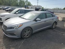 Salvage cars for sale at Cahokia Heights, IL auction: 2017 Hyundai Sonata SE