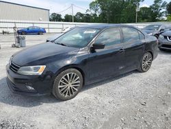 Salvage cars for sale at Gastonia, NC auction: 2016 Volkswagen Jetta Sport
