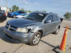 Salvage cars for sale at Pekin, IL auction: 2010 Dodge Journey SXT