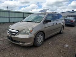 Salvage cars for sale at Central Square, NY auction: 2007 Honda Odyssey LX