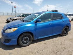Salvage cars for sale from Copart Greenwood, NE: 2009 Toyota Corolla Matrix S