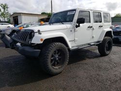 Salvage cars for sale from Copart New Britain, CT: 2014 Jeep Wrangler Unlimited Sahara