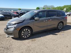 Salvage cars for sale at Davison, MI auction: 2021 Honda Odyssey EXL