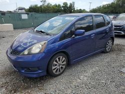 Vehiculos salvage en venta de Copart Riverview, FL: 2012 Honda FIT Sport