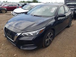 Salvage cars for sale from Copart Elgin, IL: 2020 Nissan Sentra SV