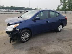 Salvage cars for sale at Dunn, NC auction: 2018 Nissan Versa S