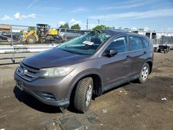 Salvage cars for sale at Denver, CO auction: 2014 Honda CR-V LX