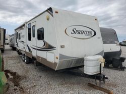 Salvage trucks for sale at Tulsa, OK auction: 2010 Keystone Sprinter