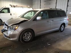Salvage cars for sale at Franklin, WI auction: 2006 Honda Odyssey EX