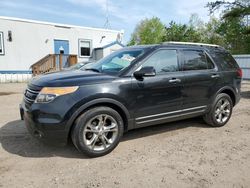 Salvage cars for sale from Copart Lyman, ME: 2013 Ford Explorer Limited