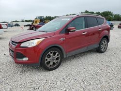 Salvage cars for sale from Copart New Braunfels, TX: 2014 Ford Escape Titanium