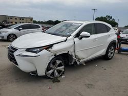 Salvage cars for sale at Wilmer, TX auction: 2017 Lexus NX 200T Base