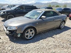 Salvage cars for sale from Copart Magna, UT: 2007 Audi A4 2.0T Cabriolet Quattro