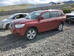 Salvage cars for sale at Reno, NV auction: 2010 Toyota Highlander Limited