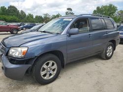 Salvage cars for sale from Copart Hampton, VA: 2006 Toyota Highlander Limited