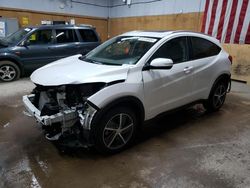 Salvage cars for sale at Kincheloe, MI auction: 2022 Honda HR-V EX