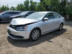 Salvage cars for sale from Copart Baltimore, MD: 2013 Volkswagen Jetta SE