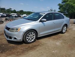 Salvage cars for sale from Copart Baltimore, MD: 2012 Volkswagen Jetta SE