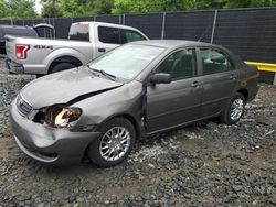 Salvage cars for sale at Waldorf, MD auction: 2007 Toyota Corolla CE