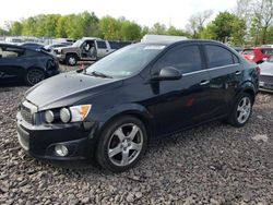 Salvage cars for sale at Chalfont, PA auction: 2013 Chevrolet Sonic LTZ