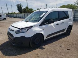 Salvage trucks for sale at Miami, FL auction: 2014 Ford Transit Connect XL