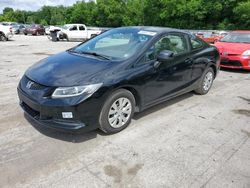 Salvage cars for sale at Ellwood City, PA auction: 2012 Honda Civic LX