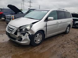 Salvage cars for sale at Elgin, IL auction: 2007 Honda Odyssey EXL