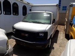 Salvage trucks for sale at Colton, CA auction: 2015 GMC Savana Cutaway G3500