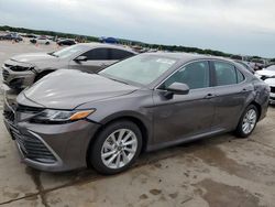 Salvage cars for sale from Copart Grand Prairie, TX: 2024 Toyota Camry LE