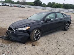 Salvage cars for sale at San Antonio, TX auction: 2019 Ford Fusion SE