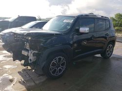 Salvage cars for sale at Grand Prairie, TX auction: 2015 Jeep Renegade Limited