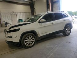 Salvage SUVs for sale at auction: 2016 Jeep Cherokee Limited