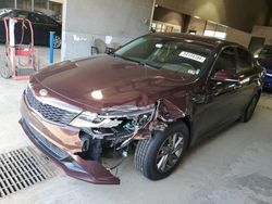 Salvage cars for sale at Sandston, VA auction: 2019 KIA Optima LX