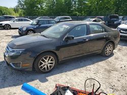 Salvage cars for sale at Candia, NH auction: 2011 Ford Fusion SEL