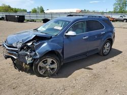 Salvage cars for sale at Columbia Station, OH auction: 2012 Chevrolet Equinox LTZ