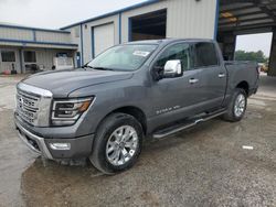 Salvage cars for sale from Copart Houston, TX: 2020 Nissan Titan SV
