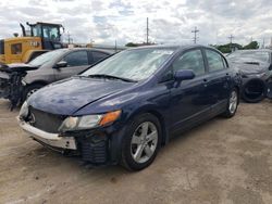 Honda Civic ex salvage cars for sale: 2008 Honda Civic EX