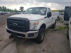 Salvage cars for sale at Woodhaven, MI auction: 2012 Ford F250 Super Duty