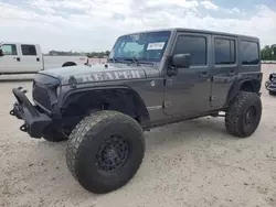 Vehiculos salvage en venta de Copart Houston, TX: 2018 Jeep Wrangler Unlimited Sport