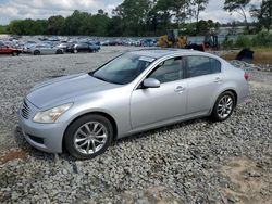 Salvage cars for sale at Byron, GA auction: 2008 Infiniti G35