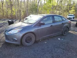 Salvage cars for sale at Bowmanville, ON auction: 2012 Ford Focus S