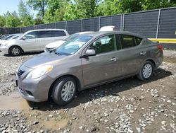 Salvage cars for sale at Waldorf, MD auction: 2014 Nissan Versa S